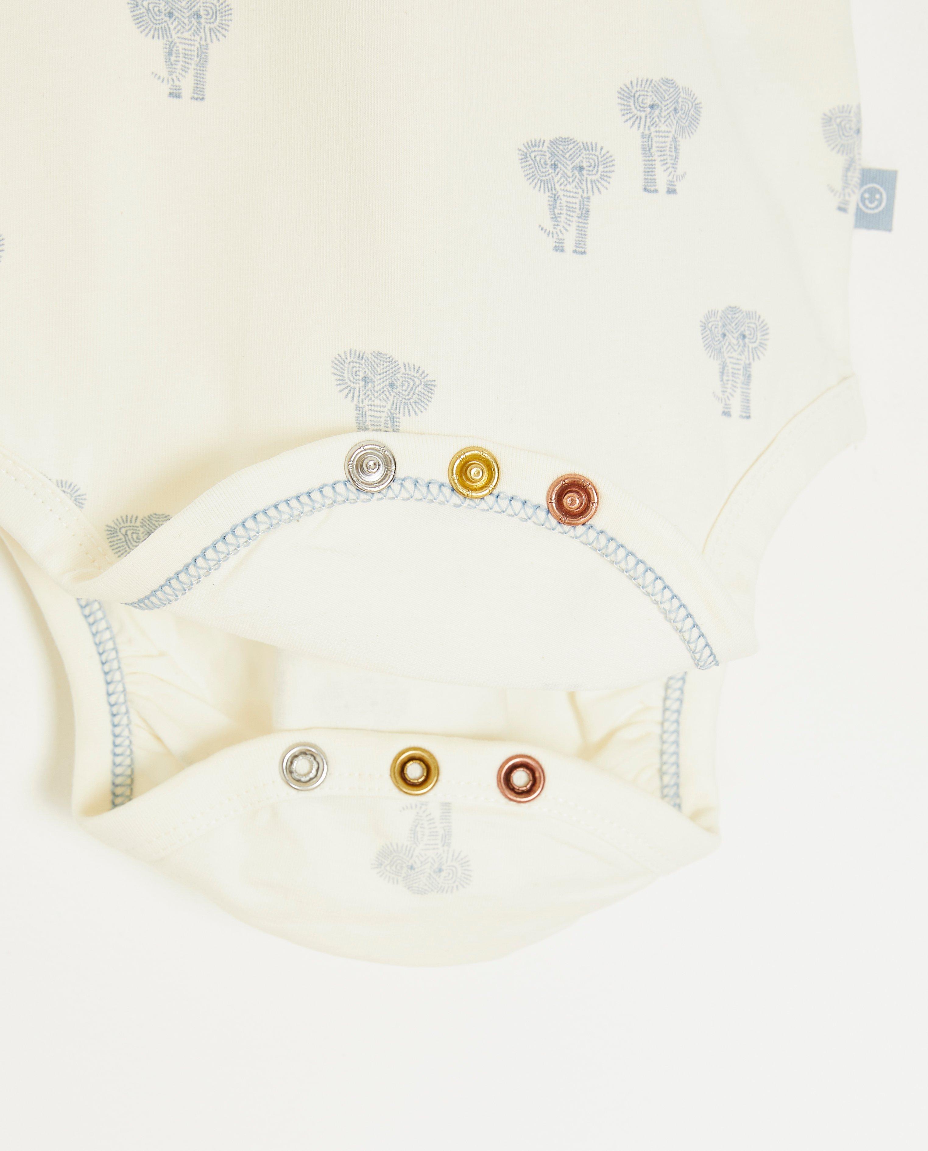 Cuddles and Smiles Romper med kuvertficka