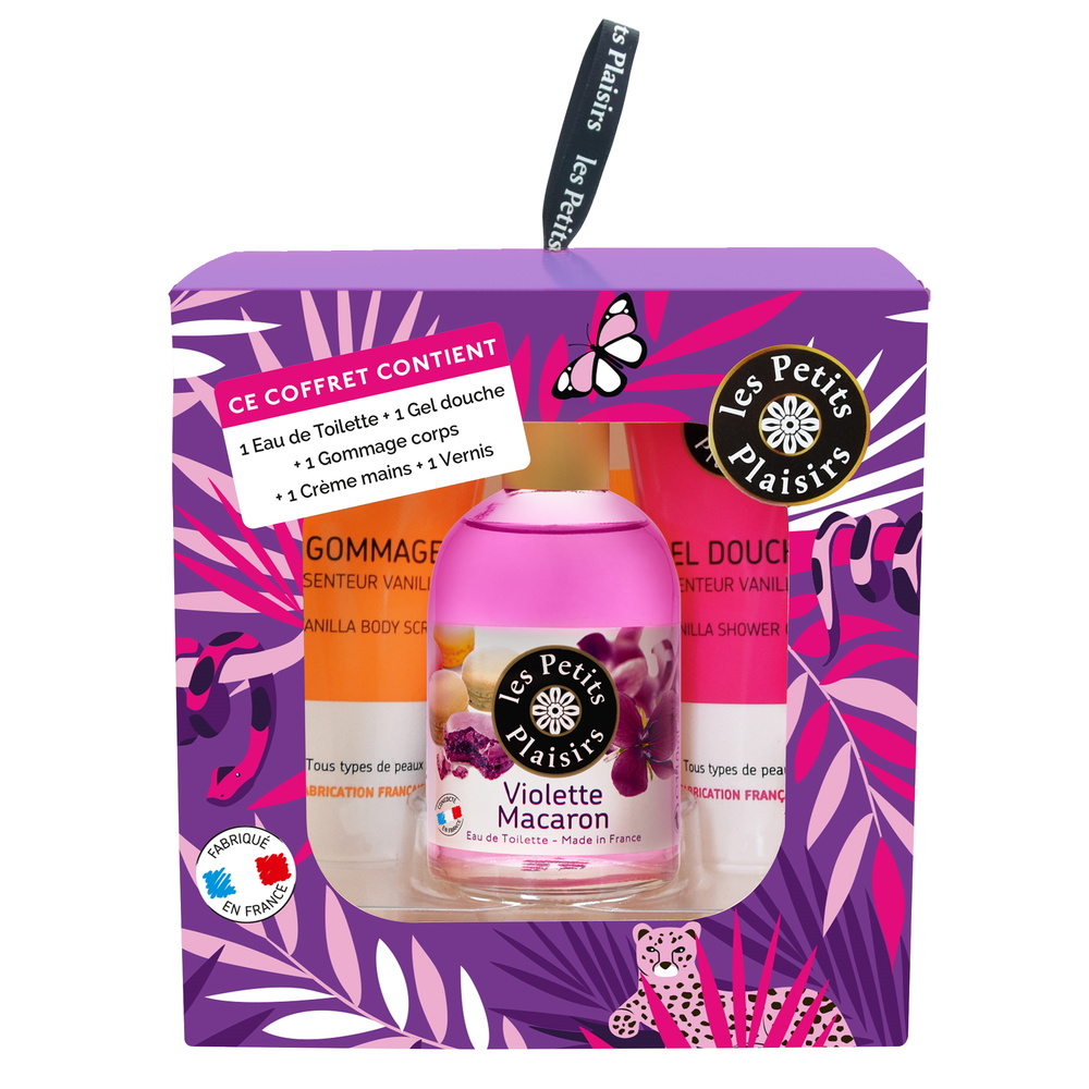 Les petits plaisirs COFFRET EDT VIOLETTE MACARON Coffret