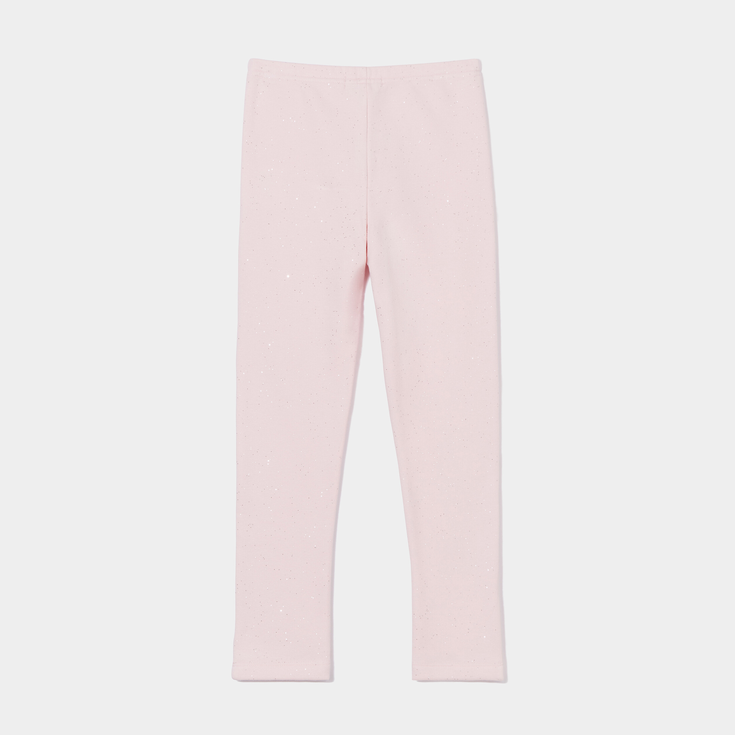 Legging doublé rose clair fille | La Halle
