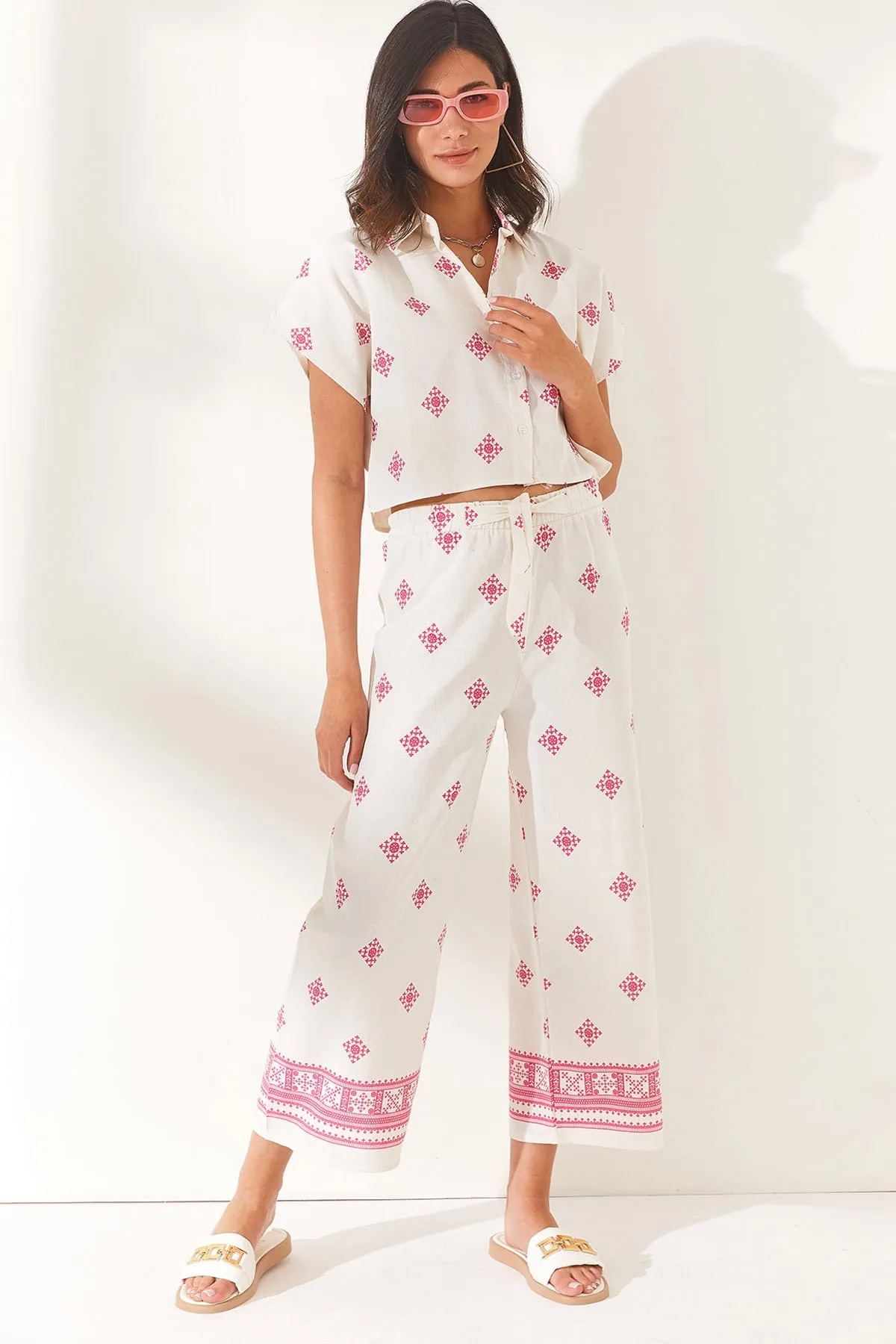 Olalook  Zweiteiler - Rosa - Oversized
