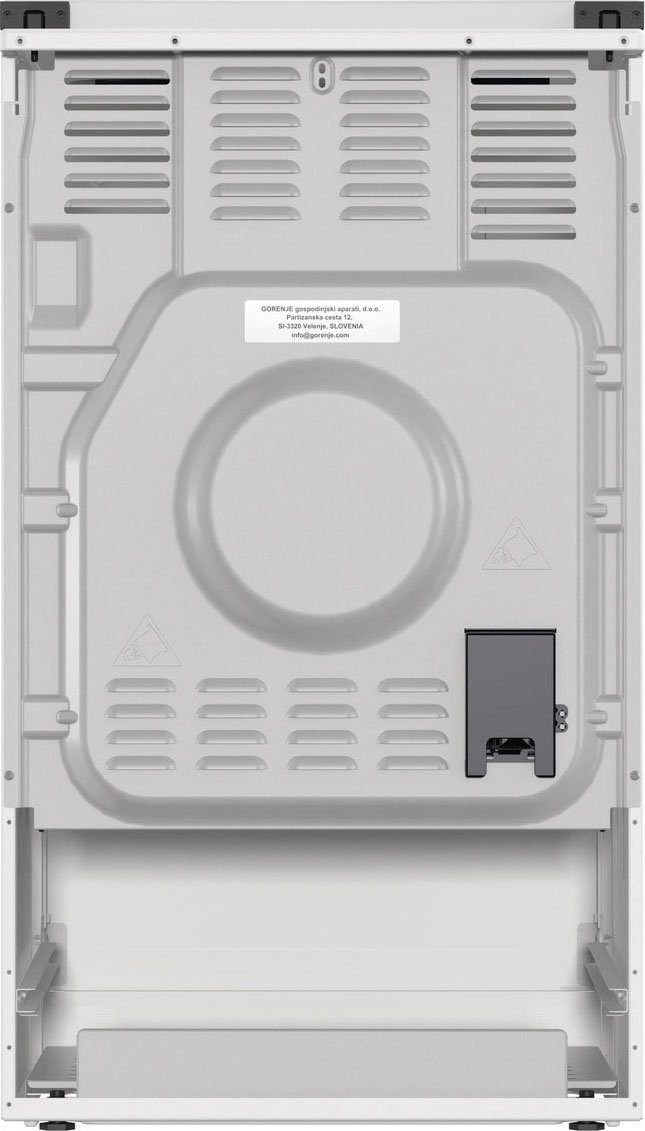 GORENJE Platten-Standherd GE 5A23WH, Aqua Clean, AirFry