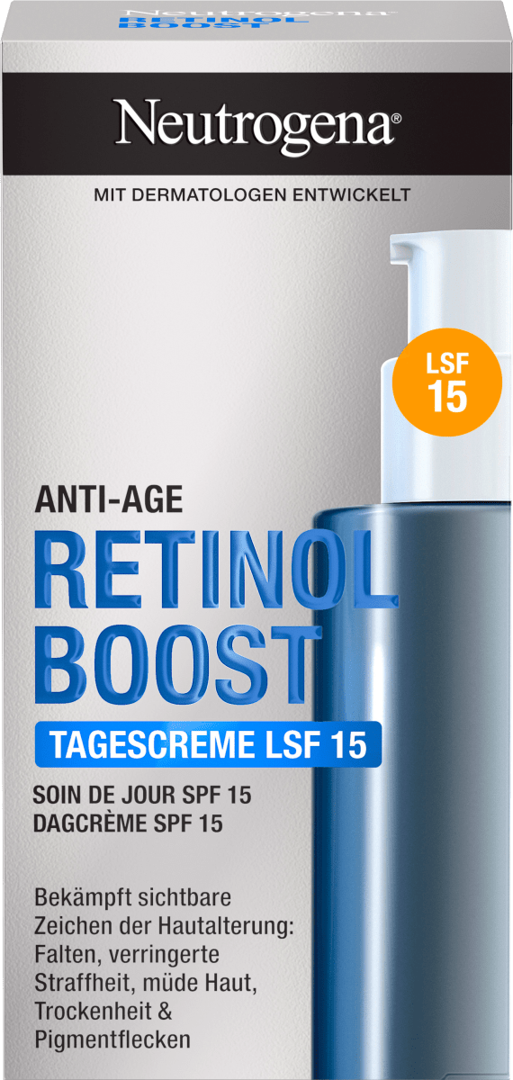 Anti Age Gesichtscreme Retinol Boost LSF 15, 50 ml