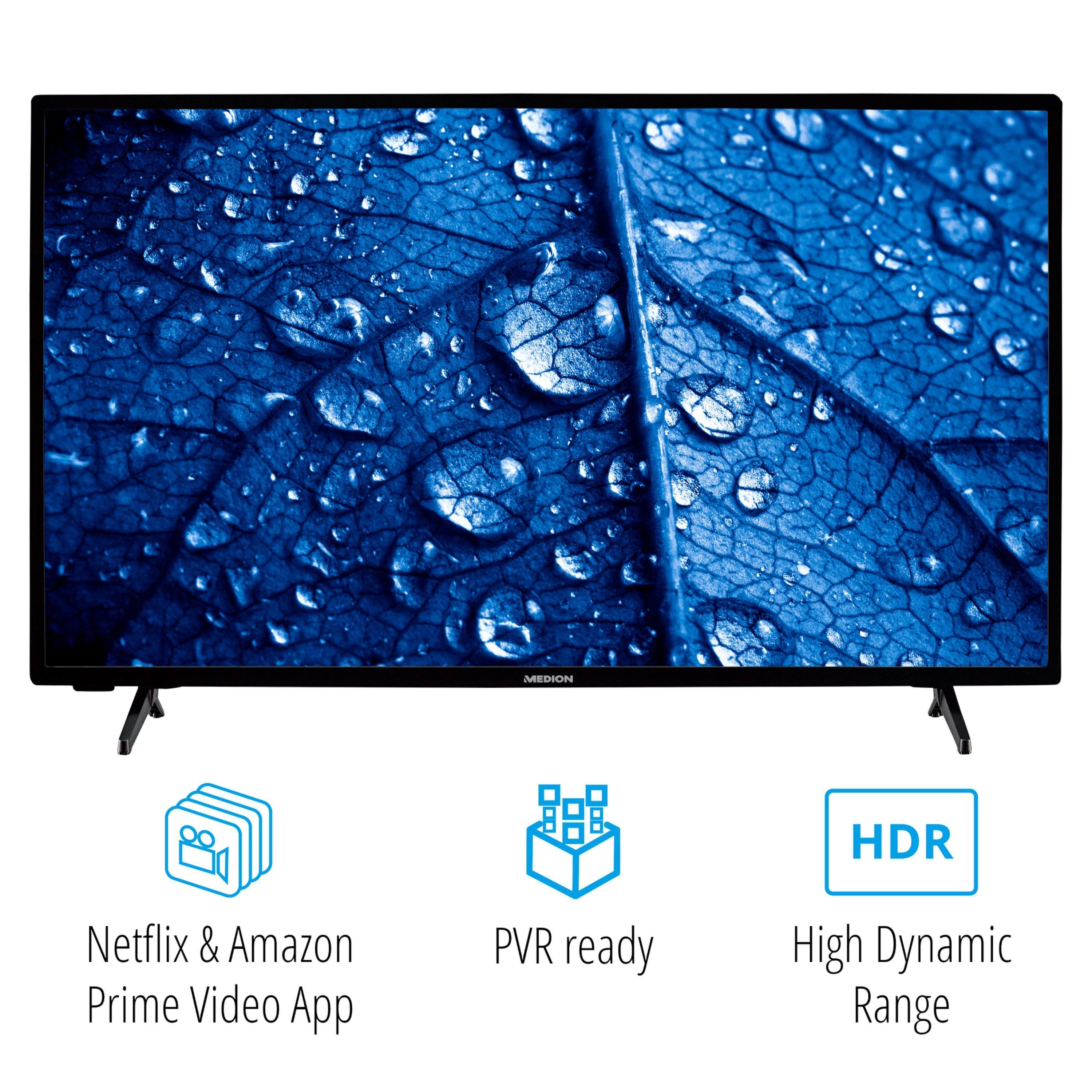 Medion® MD30019 LED-Fernseher (100.3 cm/39.5 Zoll, 1080p Full HD, Smart-TV, Full-HD Display 60Hz, MD30019)