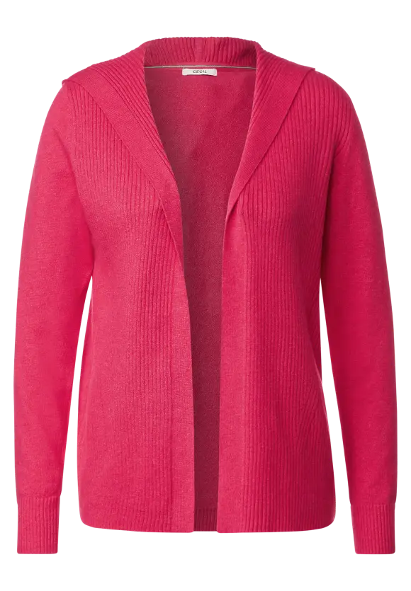 CECIL Strickjacke mit Kapuze