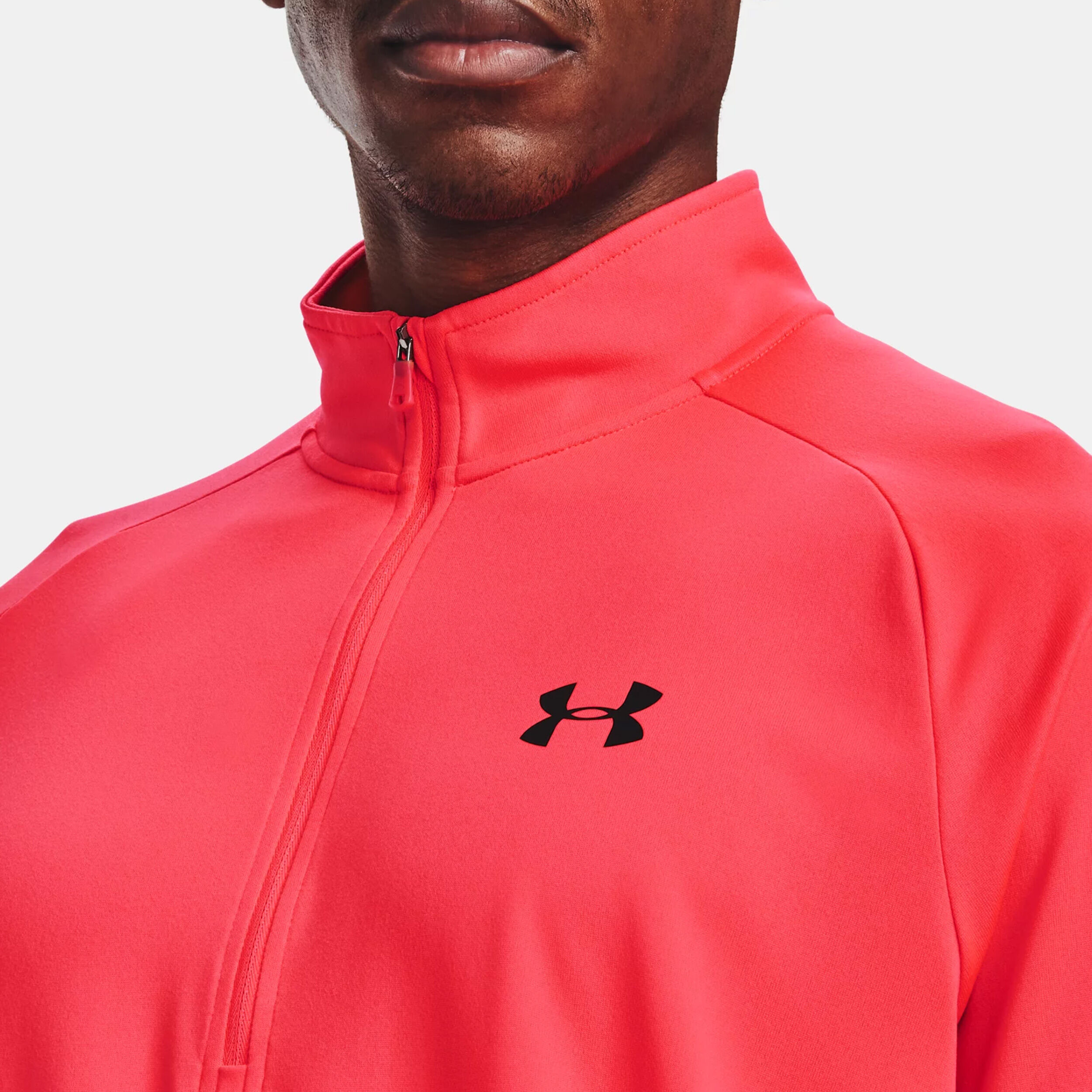 Tech 2.0 Half-Zip Longsleeve Herren - Koralle