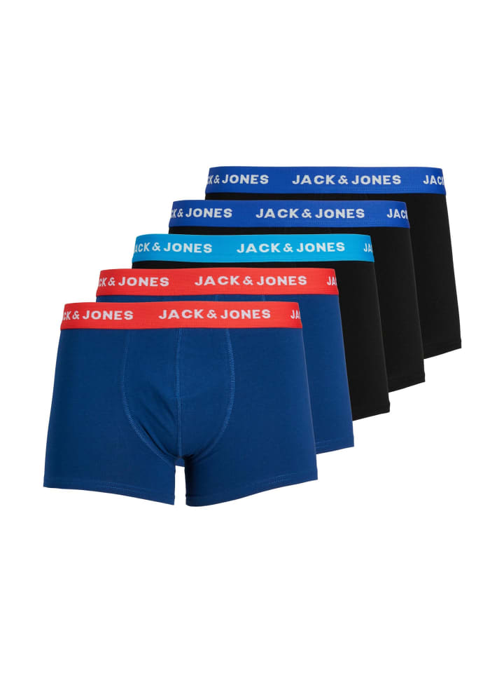 Jack & Jones Boxershorts 'Lee' in blau günstig kaufen