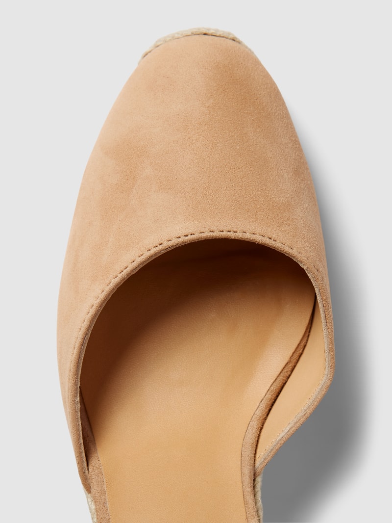 Wedges mit Schnürverschluss Modell 'CARINA' in camel
