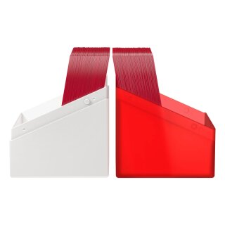 Ultimate Guard Boulder Deck Case 100+ Synergy Rot/Weiß
