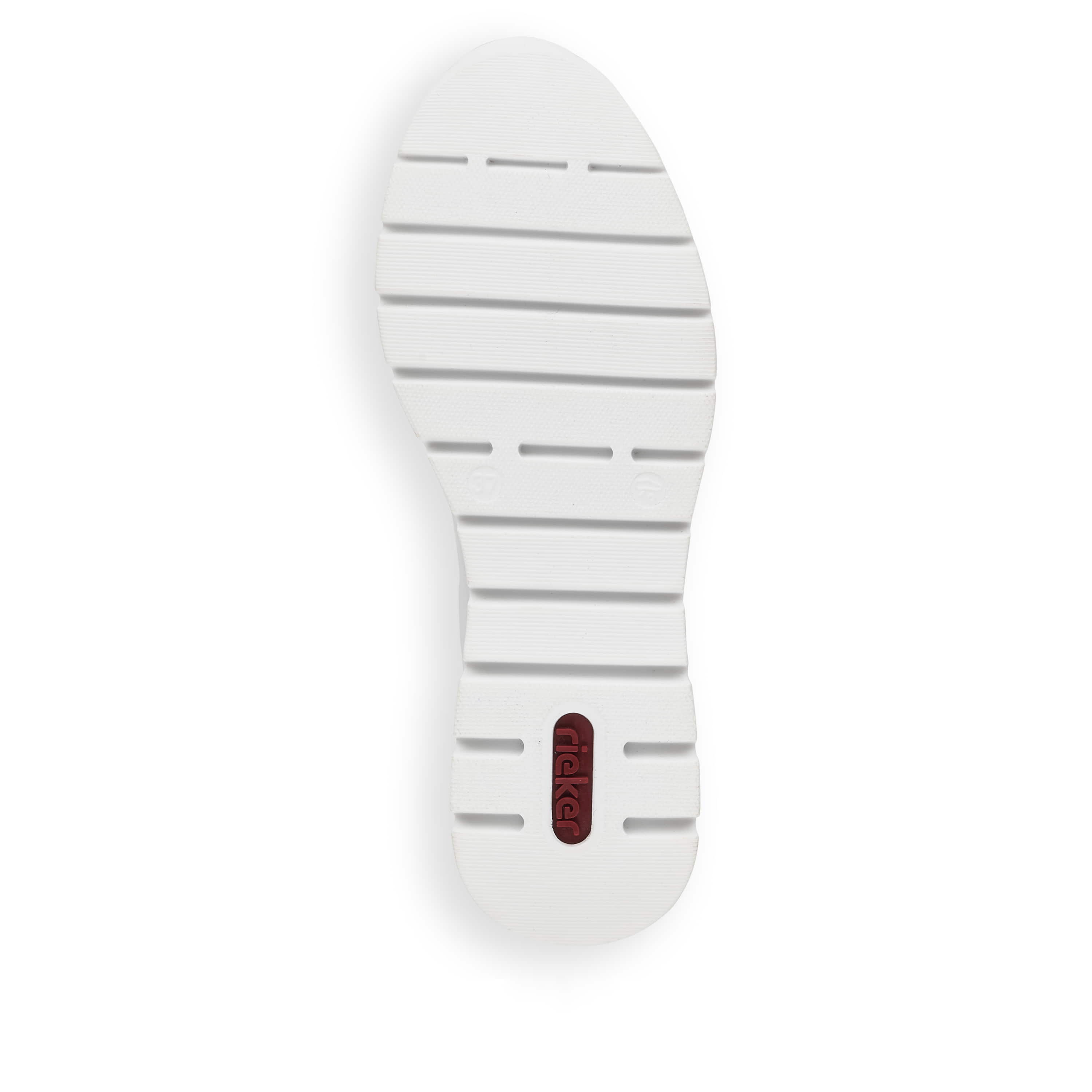 Rieker Damen Sneaker Low reinweiß