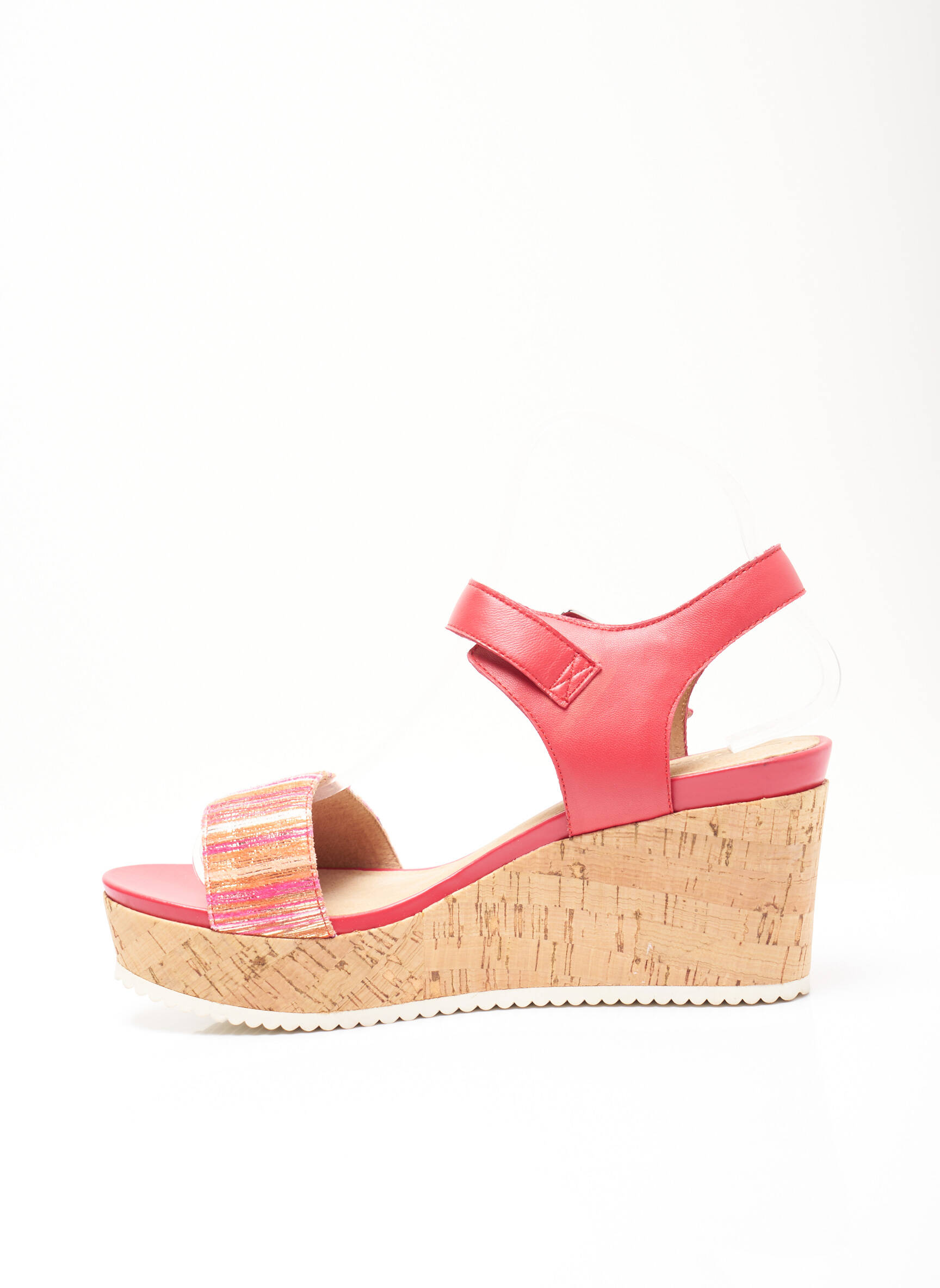 Karston Sandales Nu Pieds Femme couleur rouge