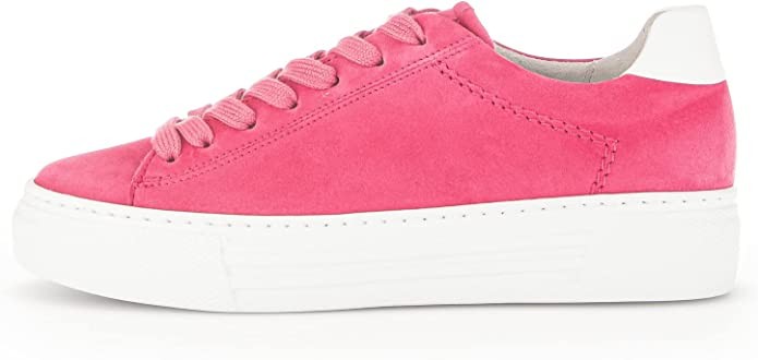 GABOR Freizeit Schnürer lila/pink Gabor Comfort Sneaker low 26.460.44 pink