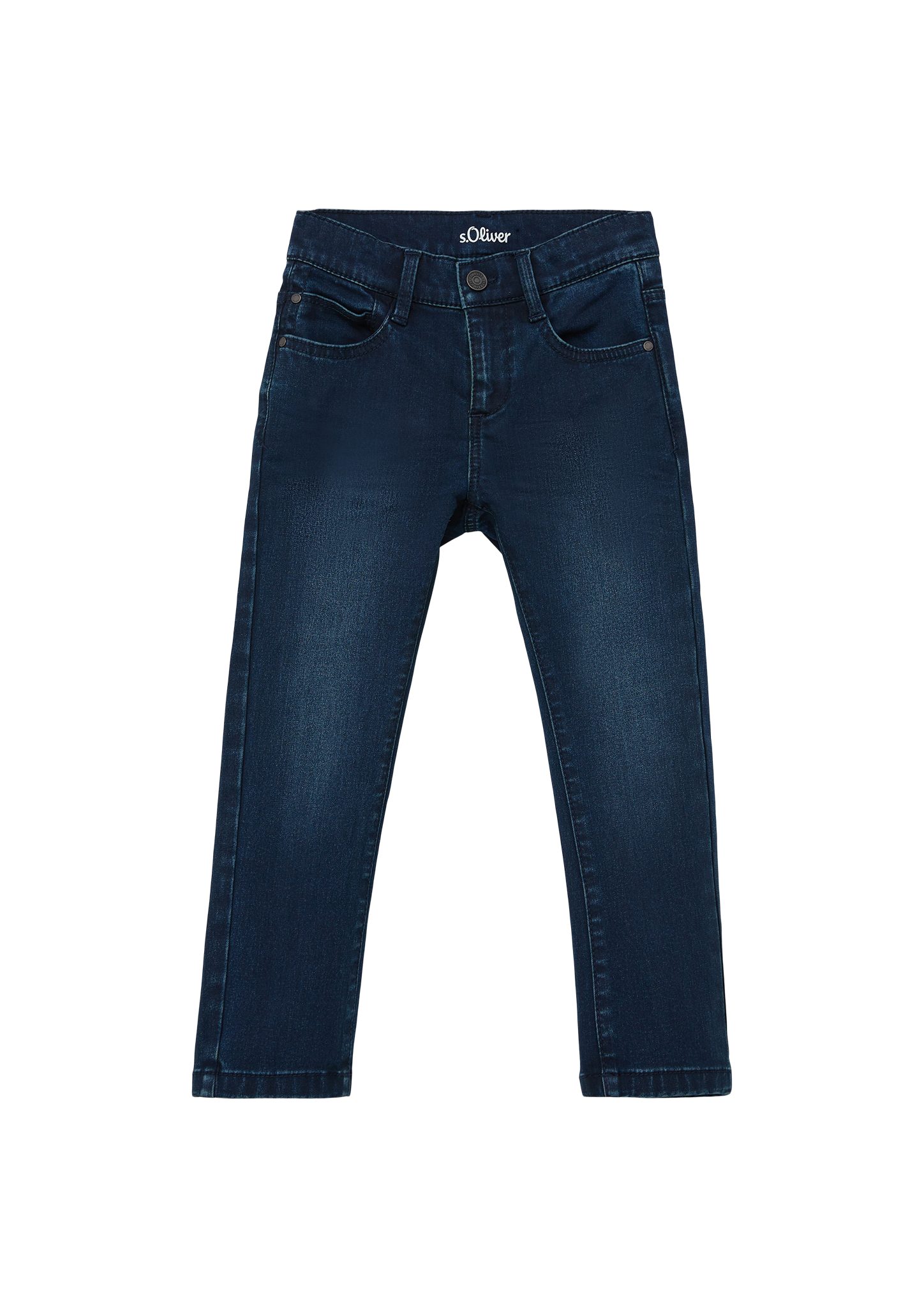 s.Oliver 5-Pocket-Jeans Jeans Pelle / Regular Fit / Mid Rise / Straight Leg / Used-Look Kontrastnähte, Waschung