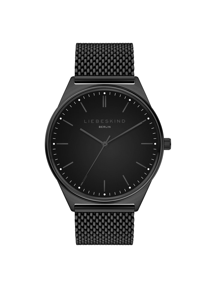 LIEBESKIND BERLIN Armbanduhr in schwarz günstig kaufen onesize