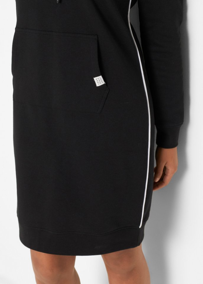 Sweatkleid mit Kapuze