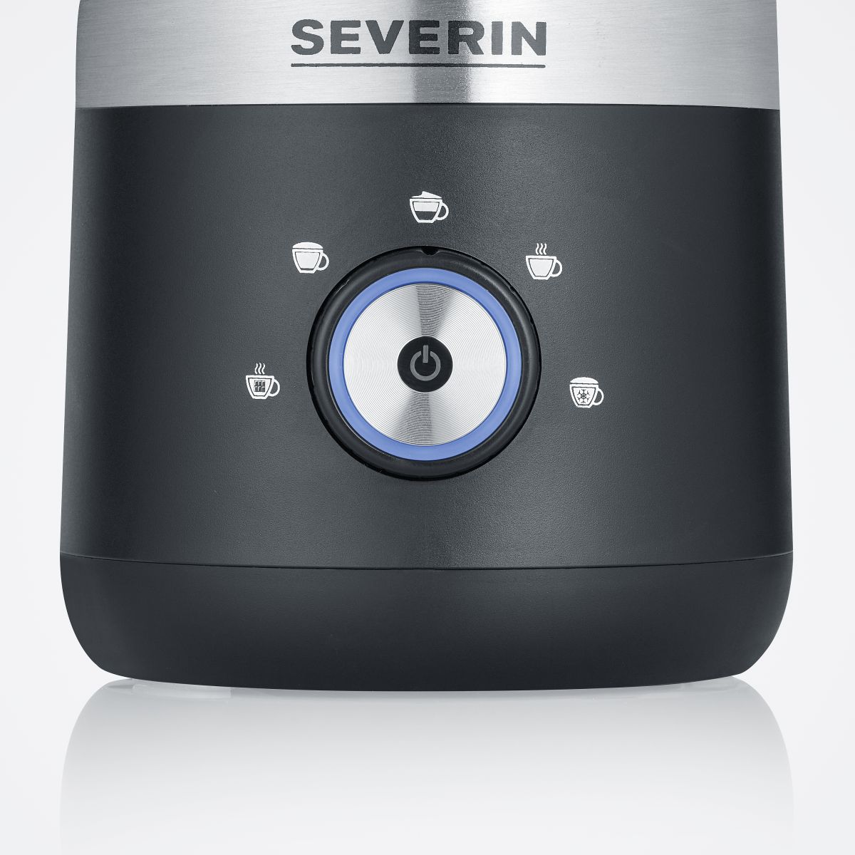 Severin Milchaufschäumer 300ml Edelstahl gebürstet