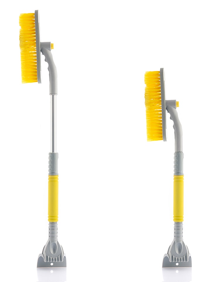InnovaGoods 3in1 Teleskop-Eiskratzer in Grau/ Gelb günstig kaufen onesize