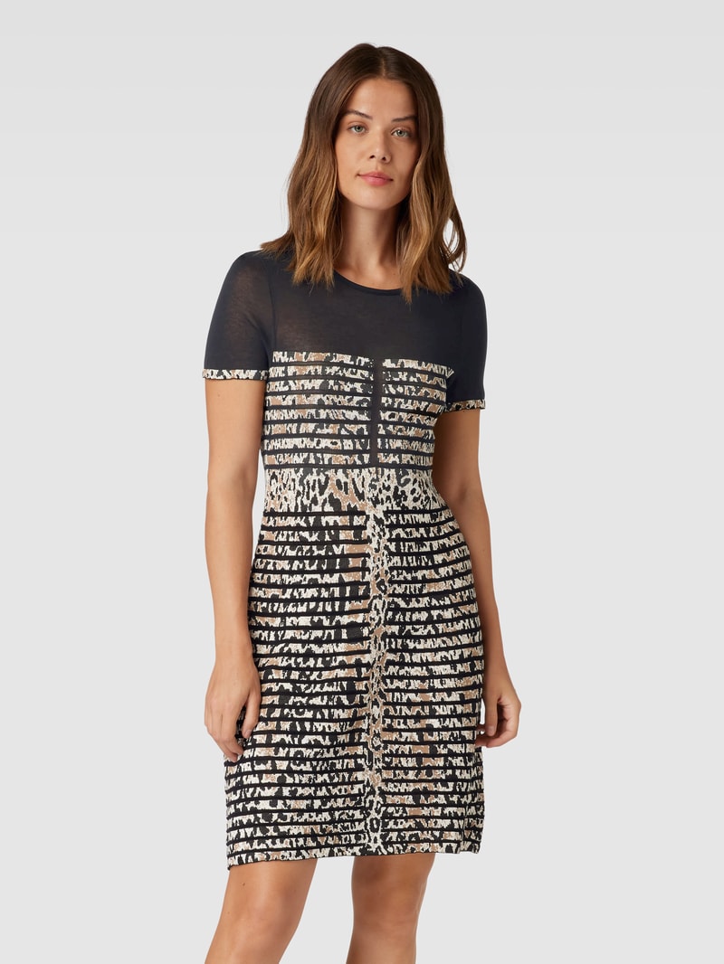 Minikleid mit Animal-Print - 50 Jahre Jubiläumskapsel in schwarz