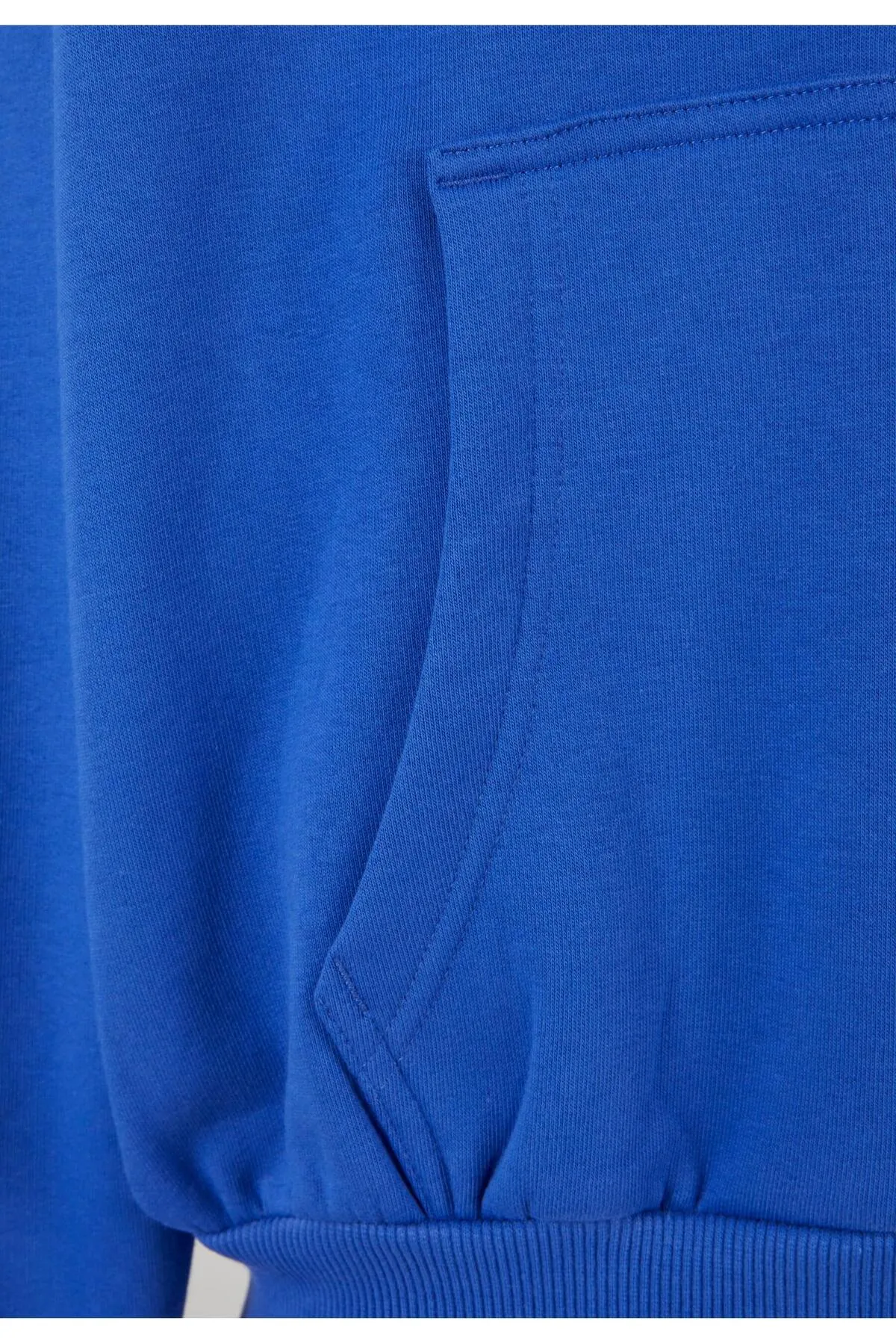 KARL KANI  Unisex KM-ZH011-091-02 KK Chest Signature Essential Zip Hoodie blau