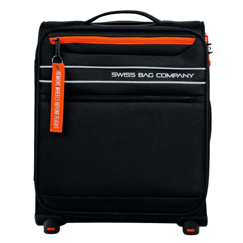 Swiss Bags Ohio Handgepäckstrolley S (45 cm) Underseater - Black