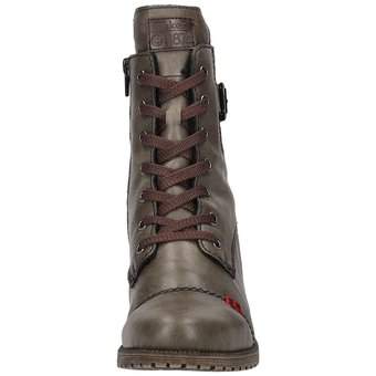 Rieker Schnürstiefelette in grün