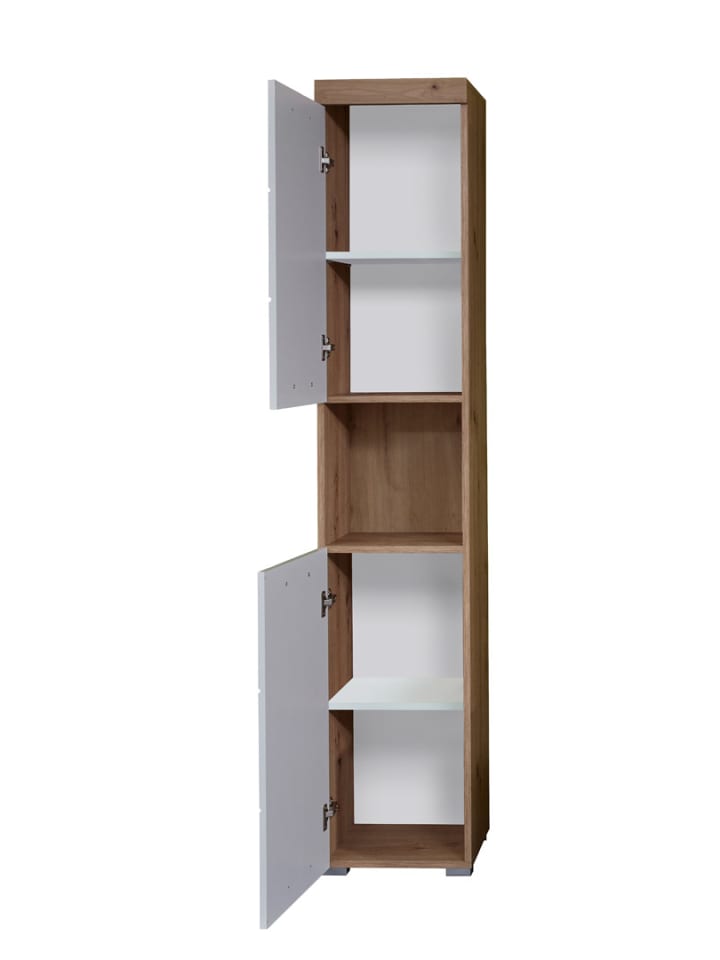 ebuy24 Badschrank AmandaMando Eiche Dekor 37 x 31 cm günstig kaufen onesize