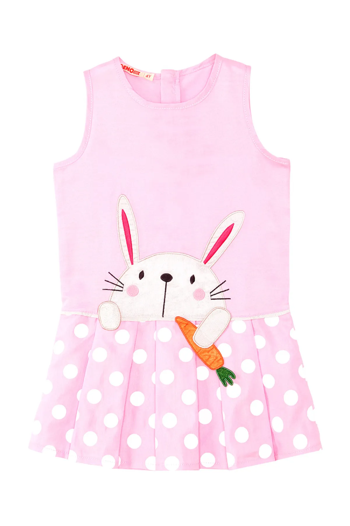 Denokids  Karotte Crazy Girl Rosa Kleid