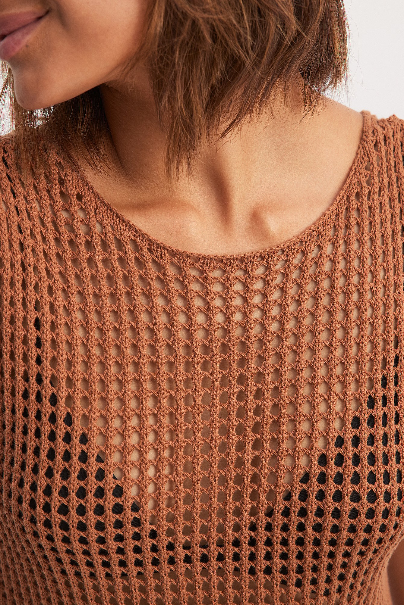 Gestricktes Maxikleid