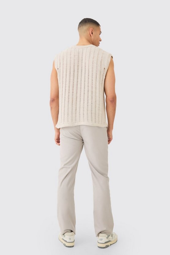 Oversize Tanktop mit Naht-Detail