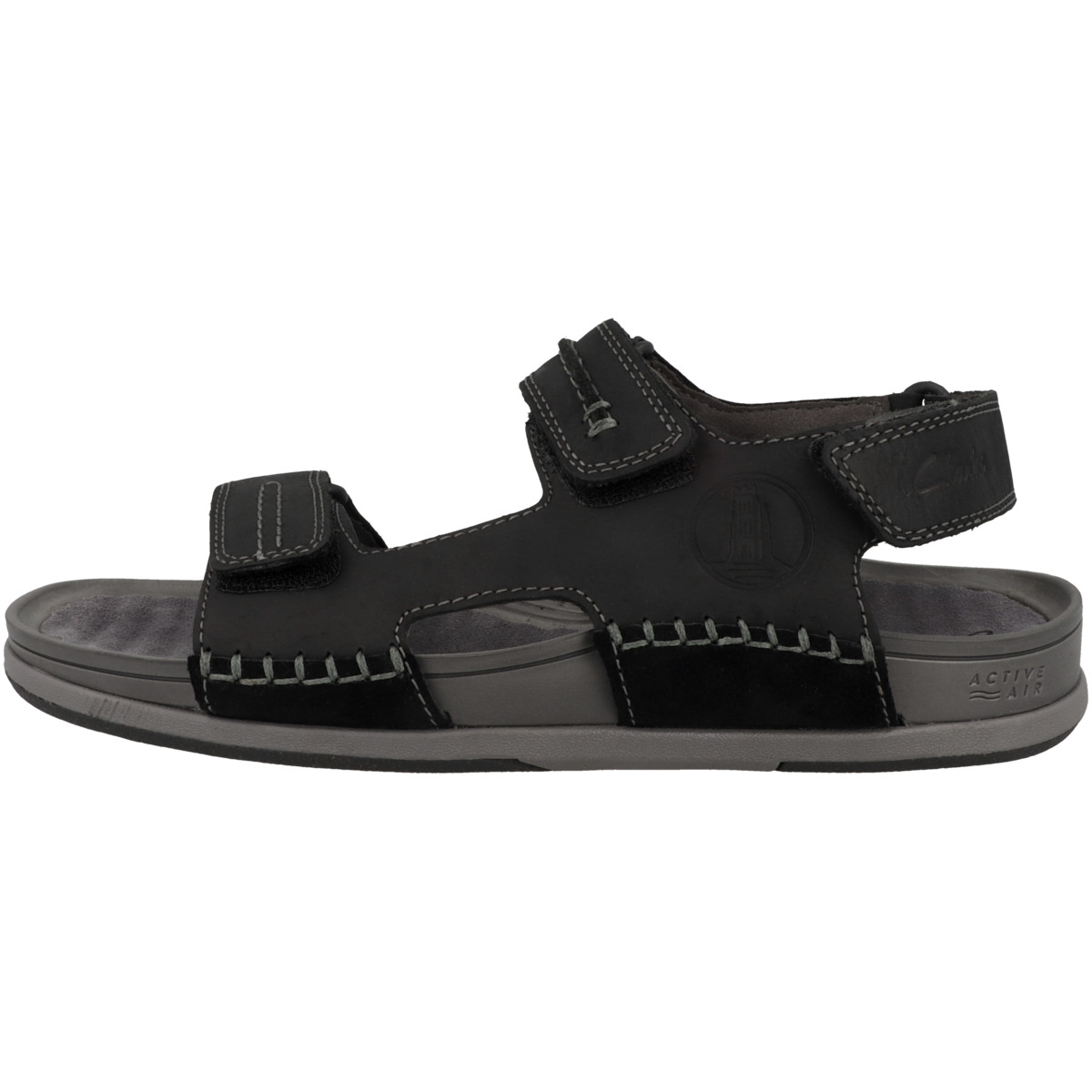 Clarks Nature 5 Trail Sandale schwarz