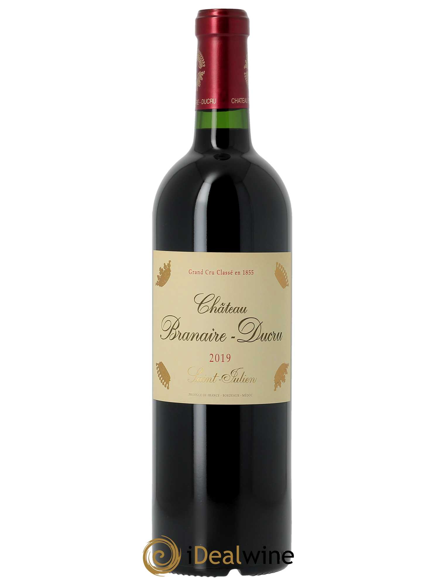 Château Branaire Ducru 4ème Grand Cru Classé (CBO à partir de 6 bts) 2019 - Lot de 1 Bouteille