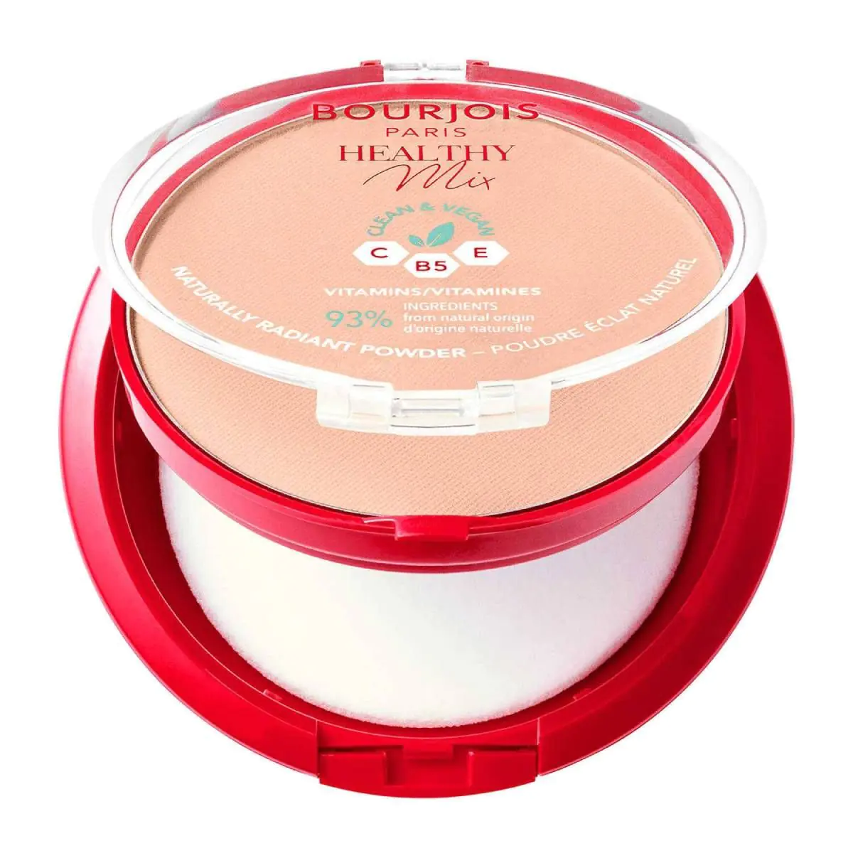 Bourjois Healthy Mix Clean & Vegan puder za lice u nijansi 03 Rose Beige