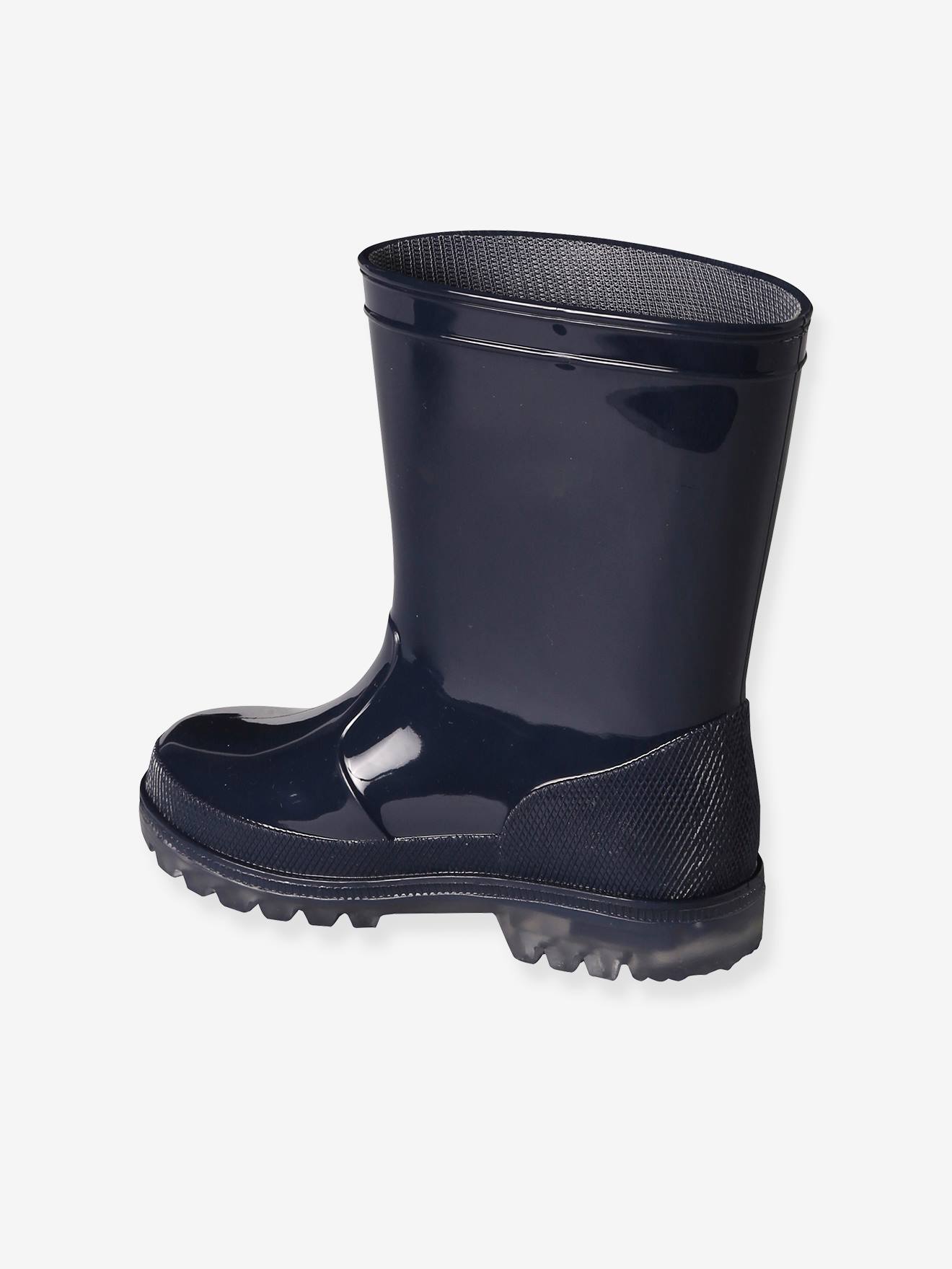 Vertbaudet Kinder Gummistiefel, Skelett - marine