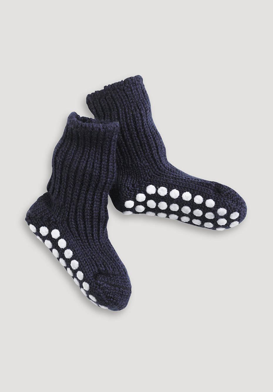 Stoppersocke aus reiner Bio-Merinowolle
