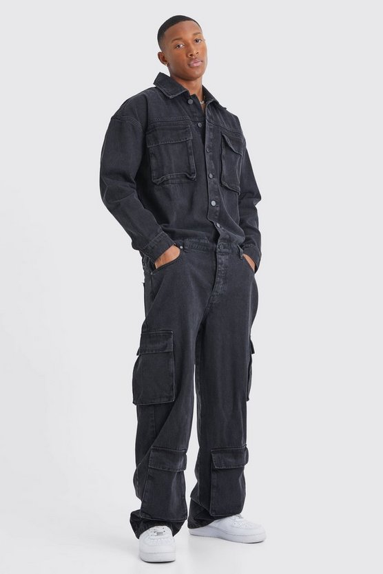 Oversize Denim-Boilersuit