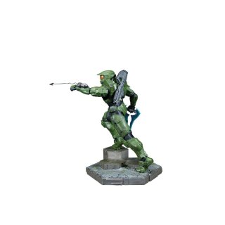 Halo Infinite Master Chief with Grappleshot PVC Statue
