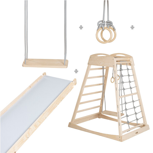 Indoor Klettergerüst, Holz