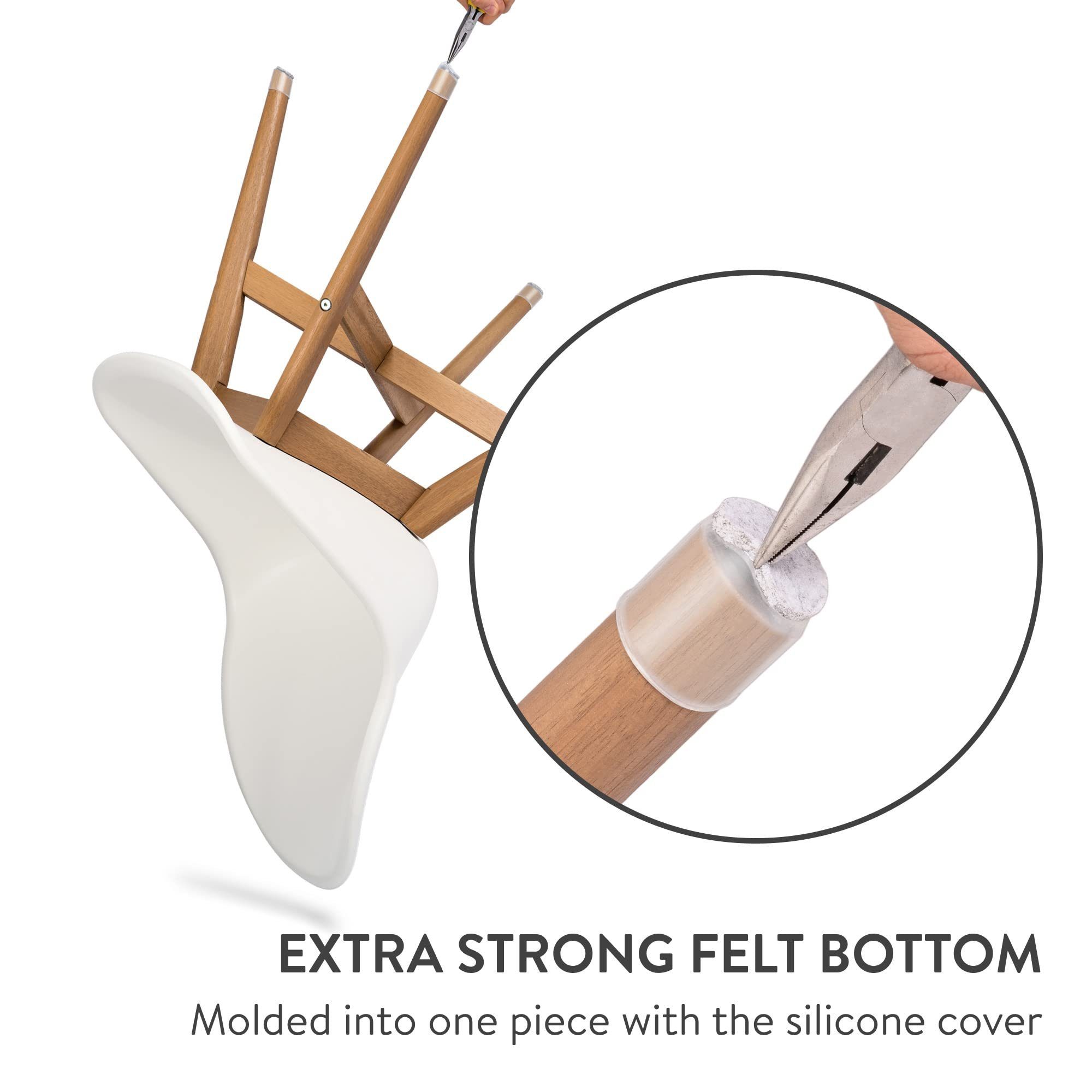 Aneaseit Stuhlsocke Chair Leg Protectors, 5.1 cm, 16 pcs., Stuhlbein Bodenschoner 5,1 cm x 16 Stk.