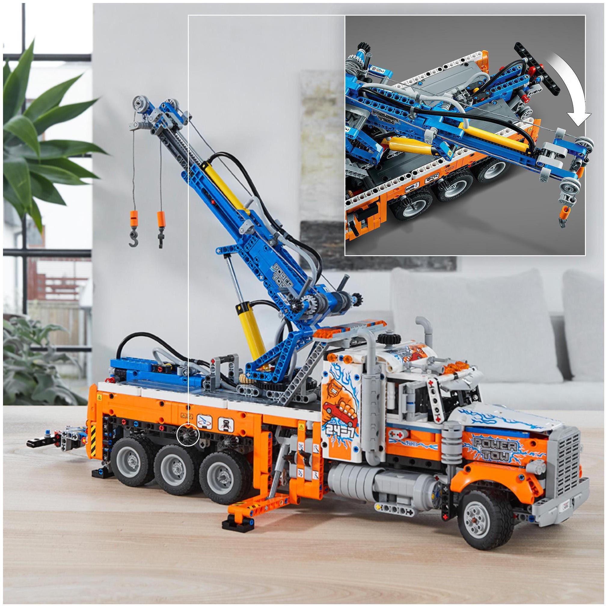 LEGO® Konstruktionsspielsteine Schwerlast-Abschleppwagen (42128), LEGO® Technic, (2017 St), Made in Europe