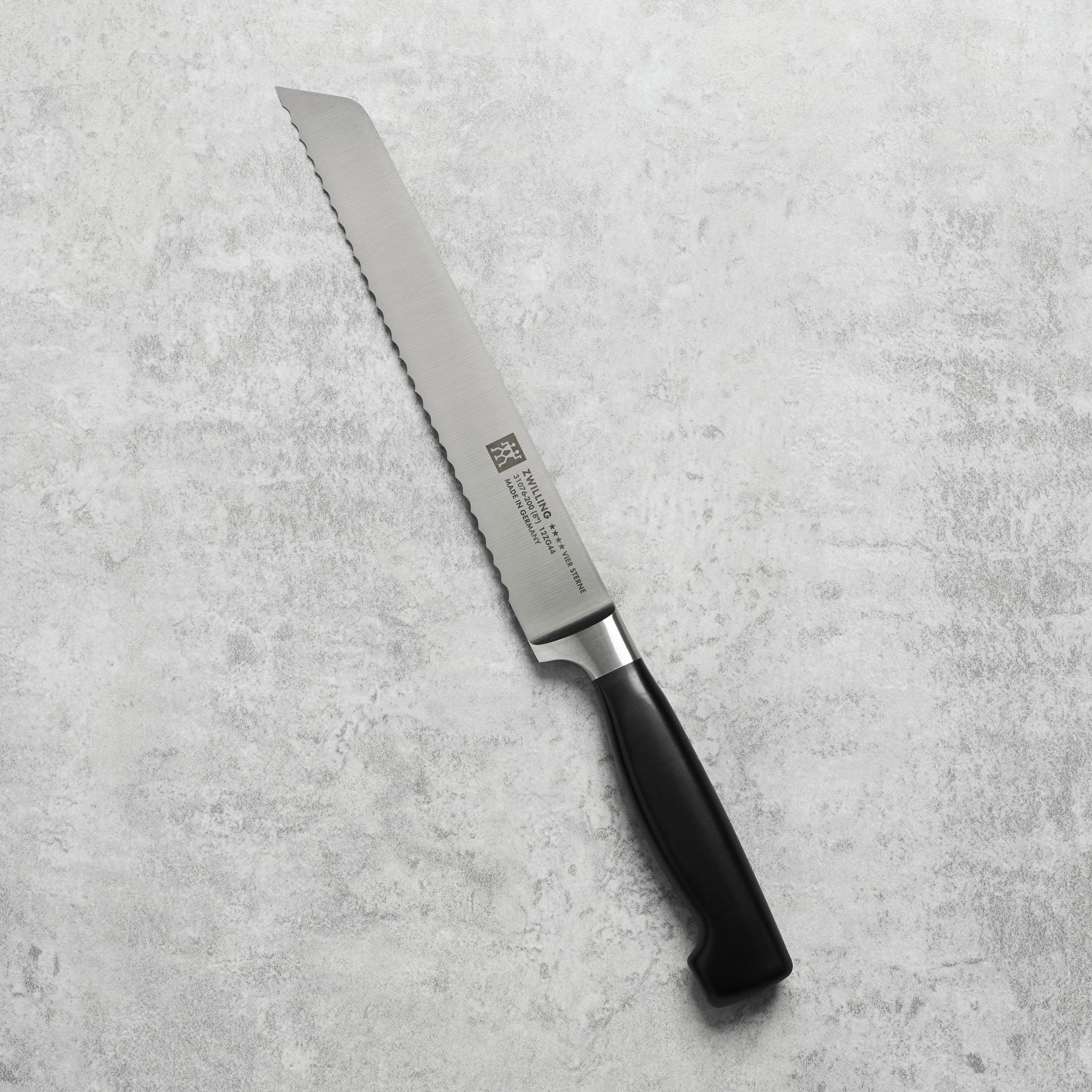 Brotmesser 20 cm, Wellenschliff