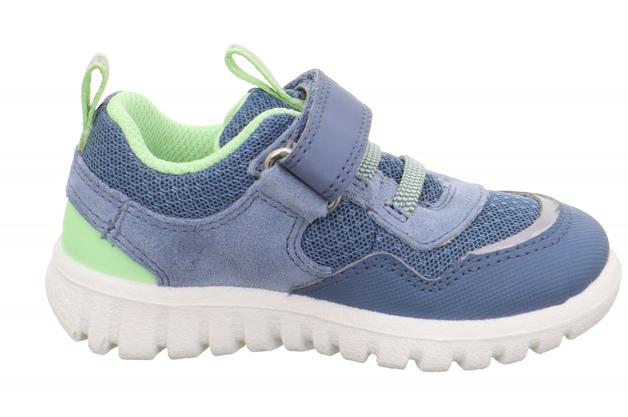 SPORT7 MINI - Blau/HellgrünSneaker low mit Klettverschluss
