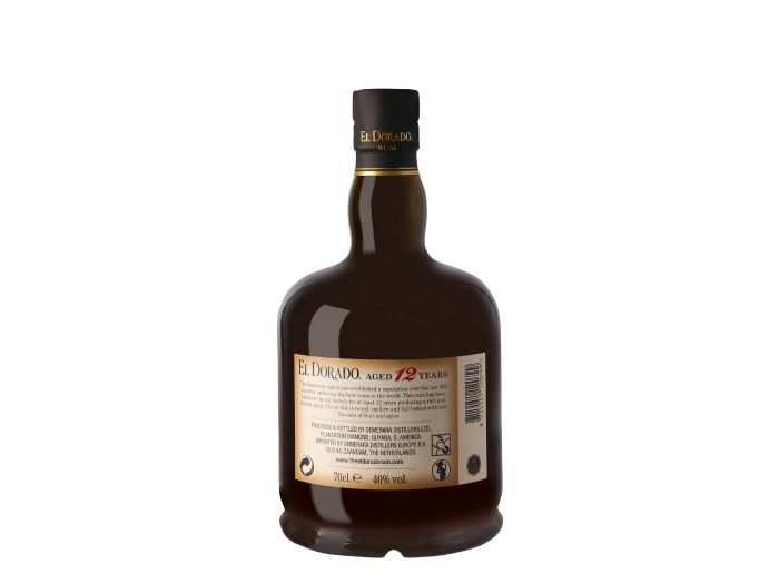 Rhum - Rhum Traditionnel El Dorado 12 ans Ambré