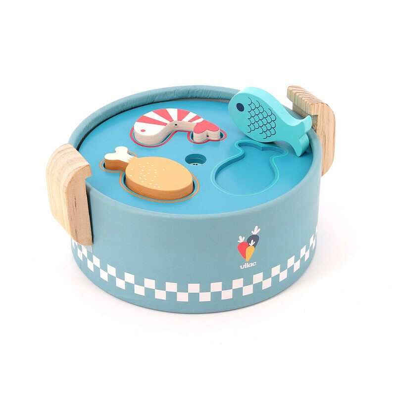 Popotte Minus , jeu d'imitation et d'encastrements Vilac