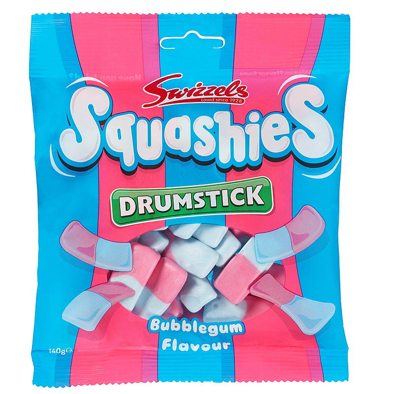 Swizzels Squashies 140 g bubblegum