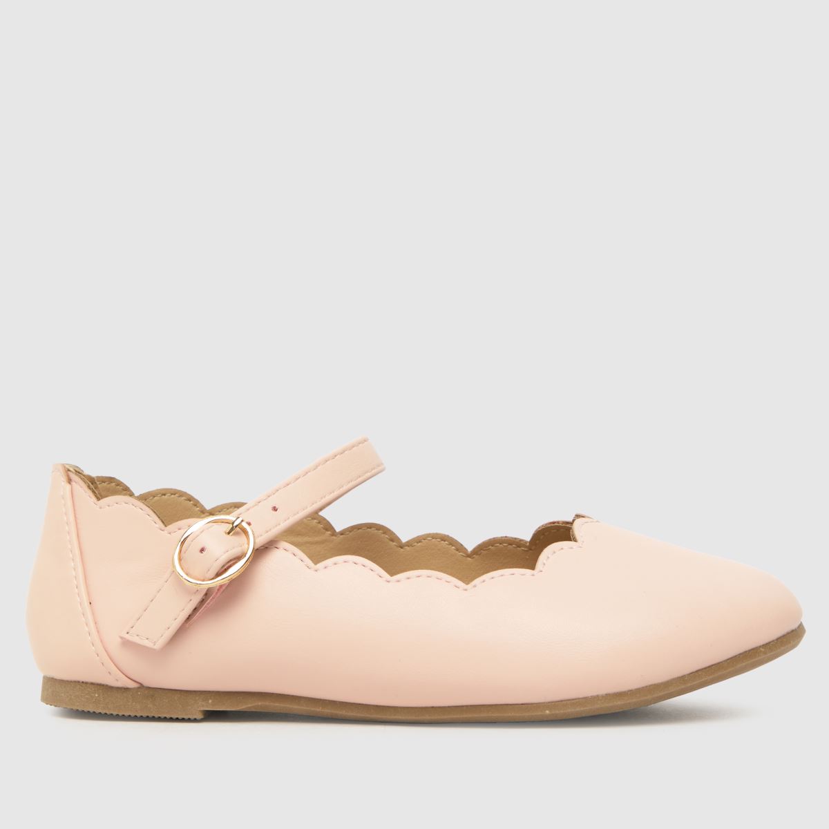 Schuh ljusrosa ballerinaskor för flickor