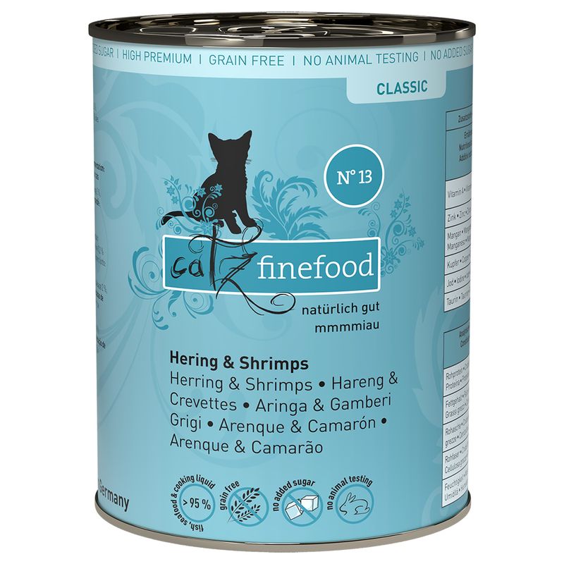 Sparpaket catz finefood 12 x 400 g zu TOP-Preisen
