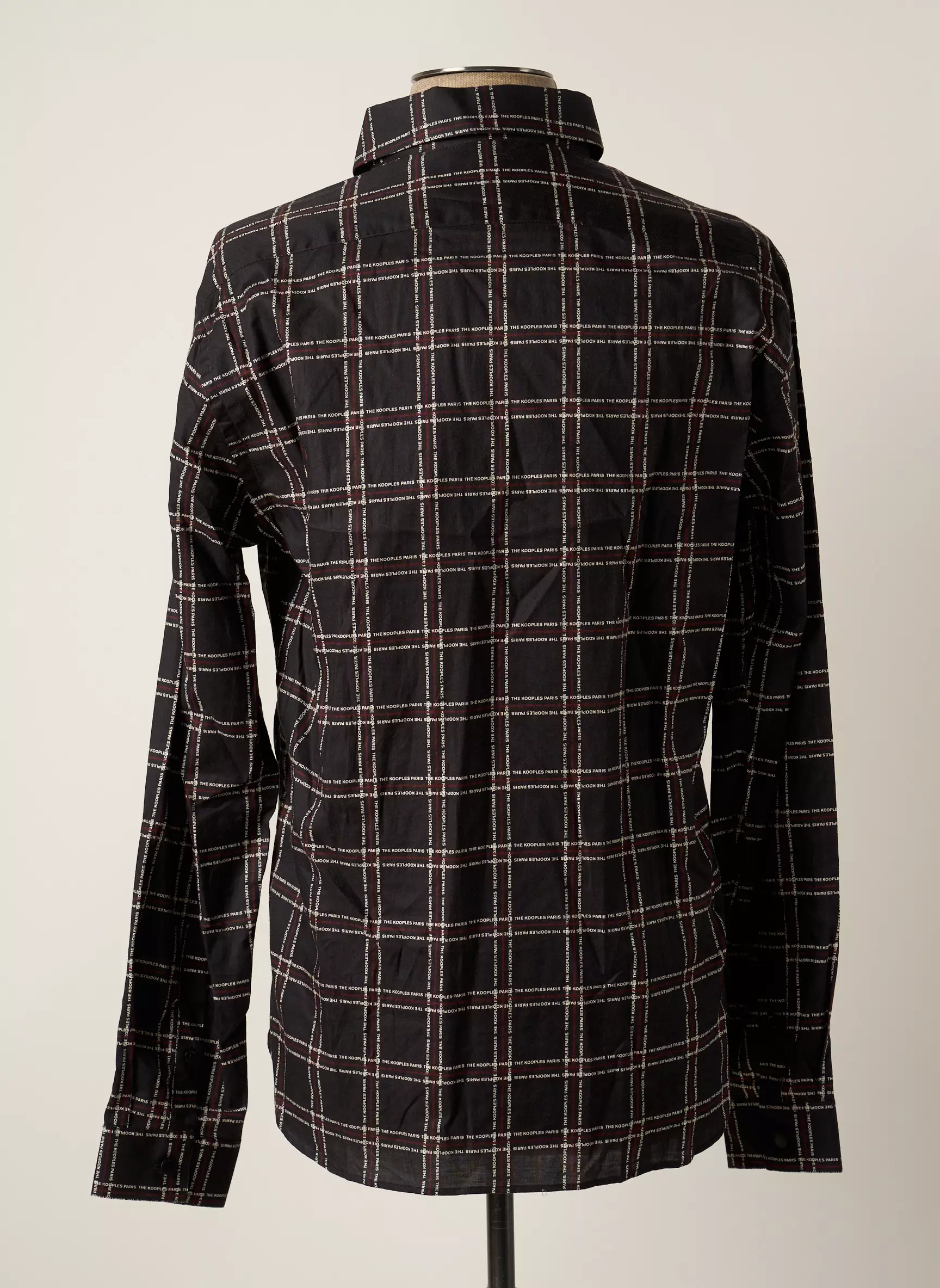 The Kooples Manches Longues Homme couleur noir