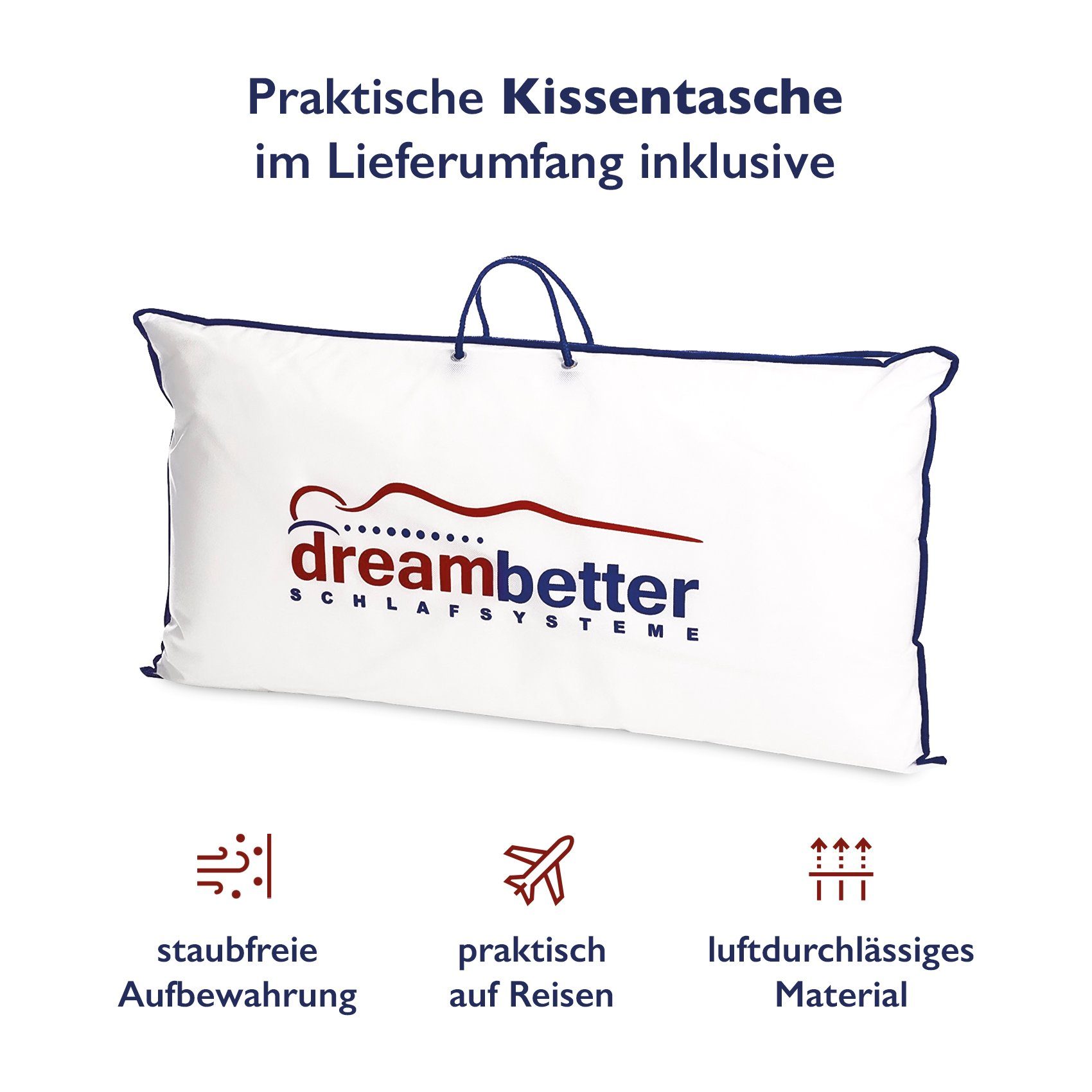 Nackenstützkissen orthopädisches Nackenstützkissen, FMP Matratzenmanufaktur, Füllung: Viscoschaum, Rückenschläfer, Seitenschläfer, Bauchschläfer, 1-tlg.