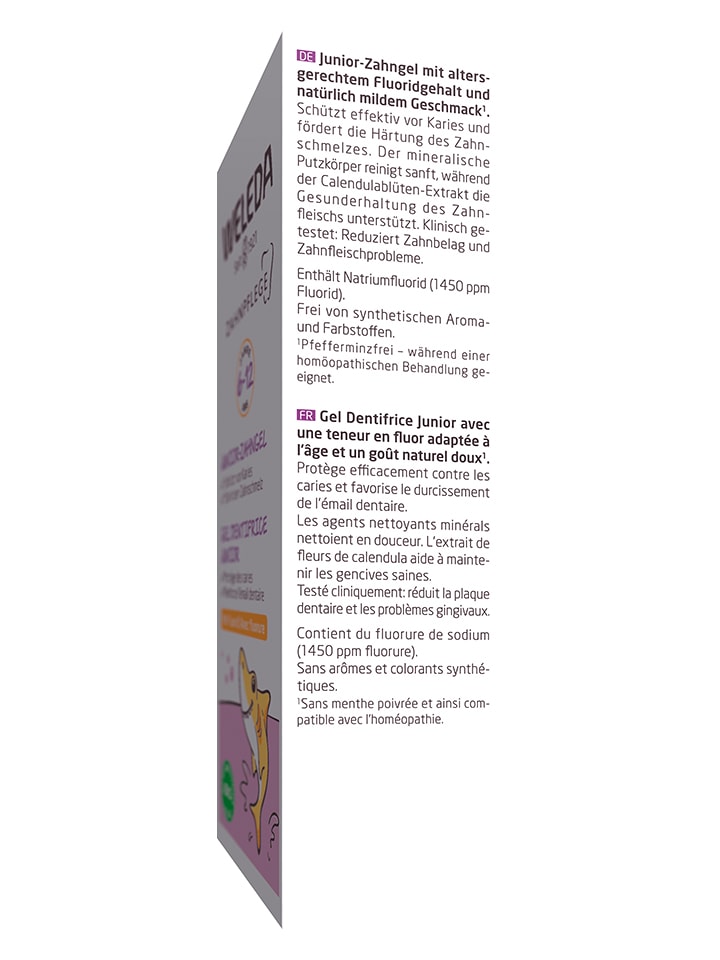 Weleda 2er-Set: Junior-Zahngel mit Fluorid, je 50 ml günstig kaufen onesize