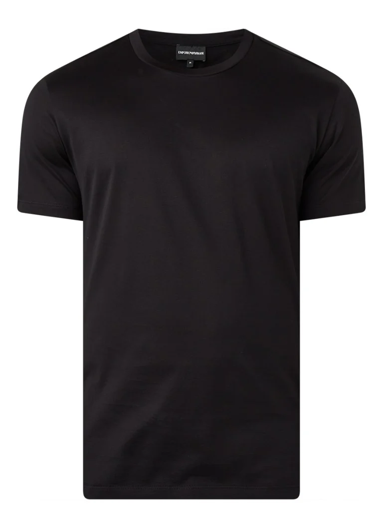 Tricou cu guler rotund Emporio Armani