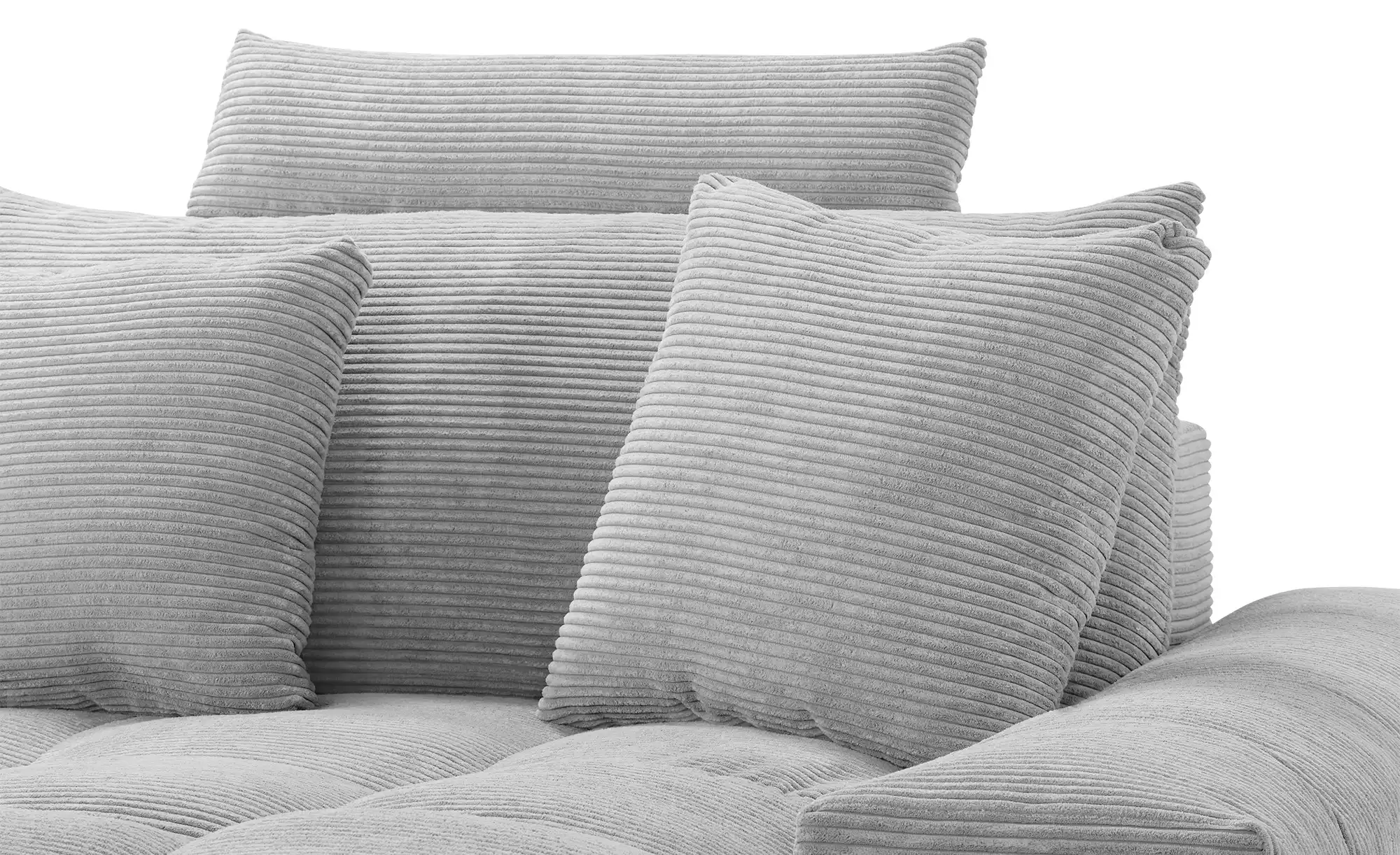 bobb Ecksofa  mit trendigem Cordbezug Hella